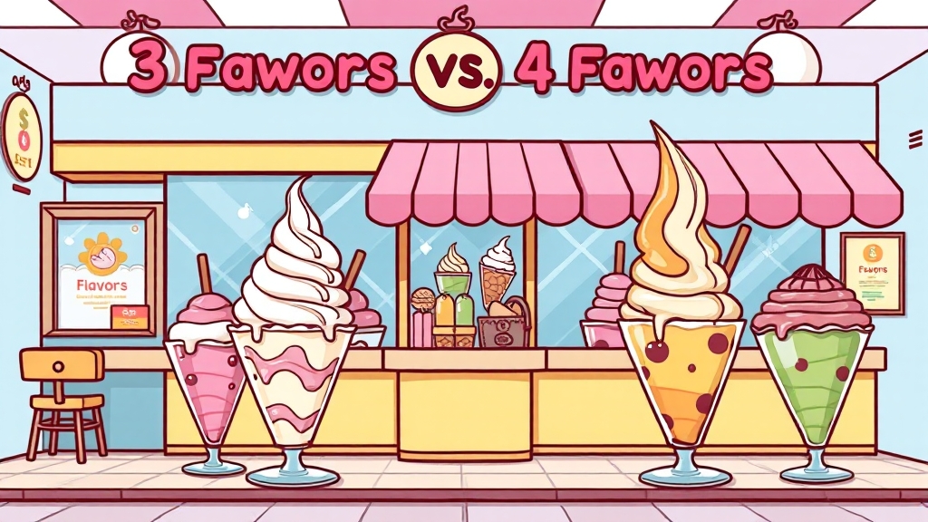 3가 vs 4가 백신, 뭐가 다를까? (cartoon 스타일)