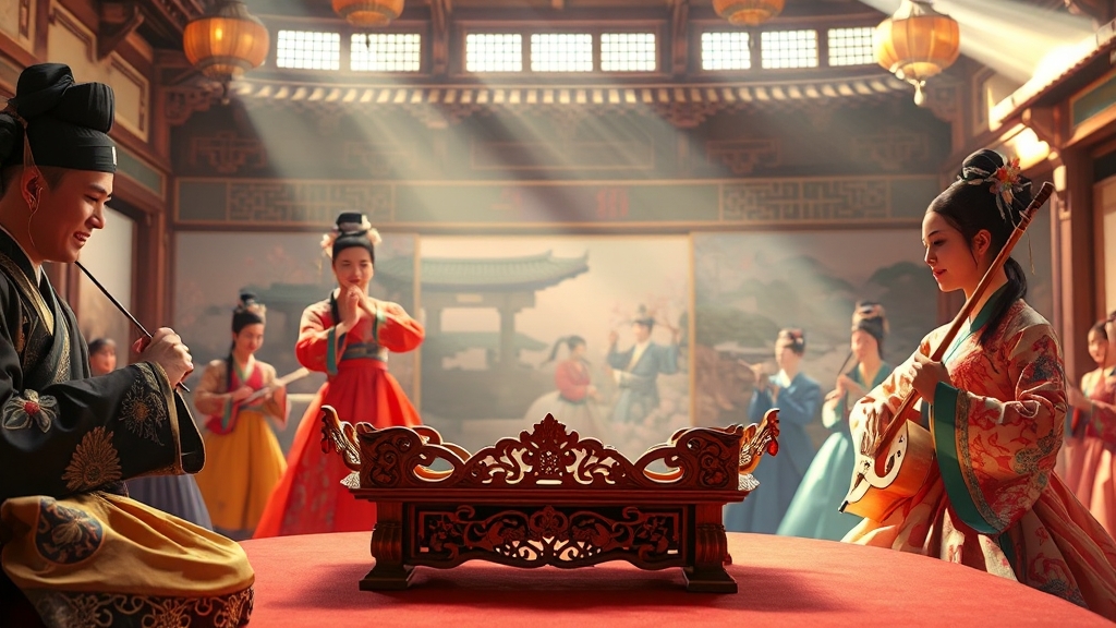 연경당 공연, 놓치지 마세요! (realistic 스타일)