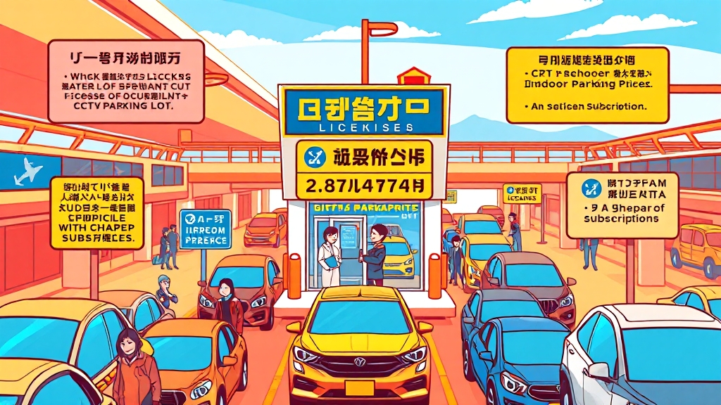 무허가 업체 주의! 안전 이용법 (cartoon 스타일)
