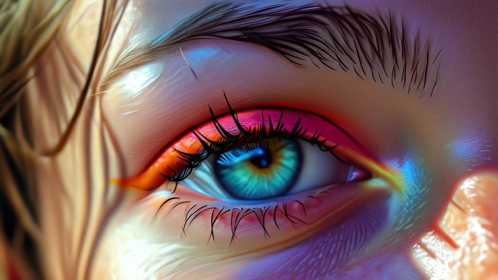 눈밑 떨림, 왜 생길까요? 원인과 증상 파헤치기 (realistic 스타일)