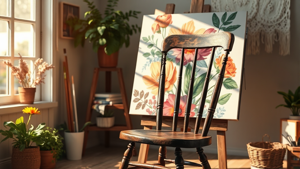 가구 리폼으로 분위기 전환 (realistic 스타일)