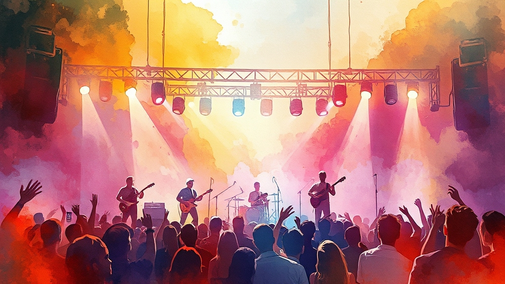 2025 라인업 전격 공개 (watercolor 스타일)