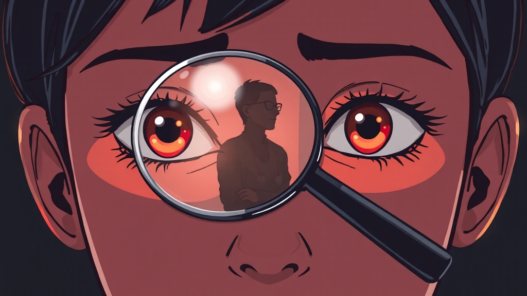 시력교정술, 부작용과 위험 요소는? (illustration 스타일)