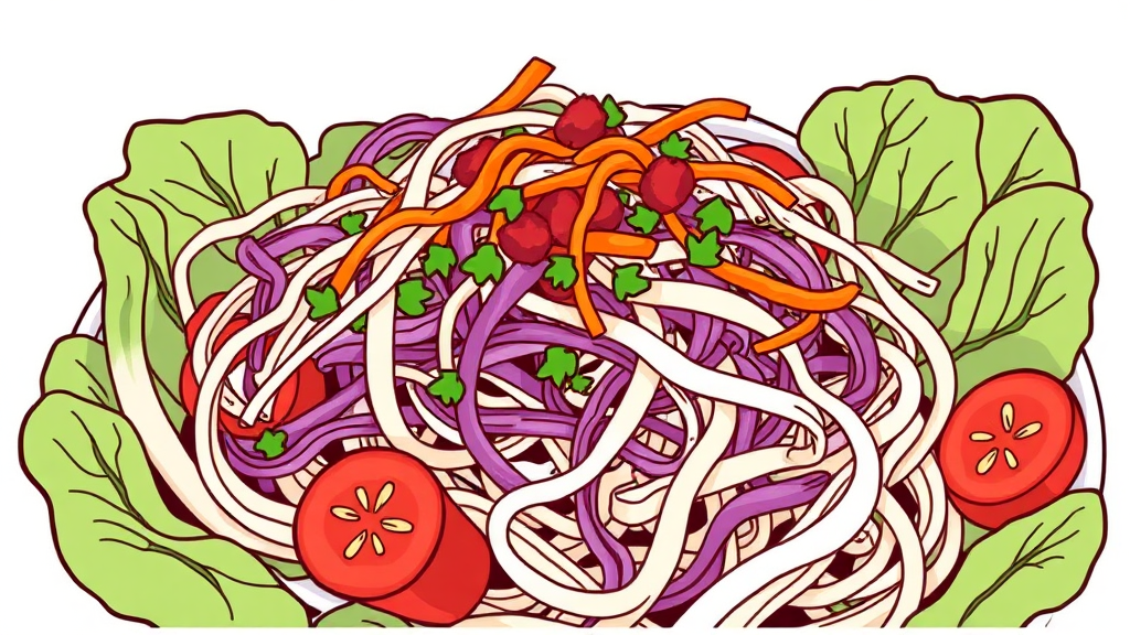 봄동 겉절이 보관법 및 활용 팁 (illustration 스타일)