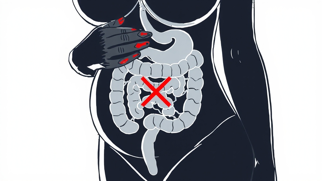 매스틱 유산균 부작용 및 주의사항 (illustration 스타일)