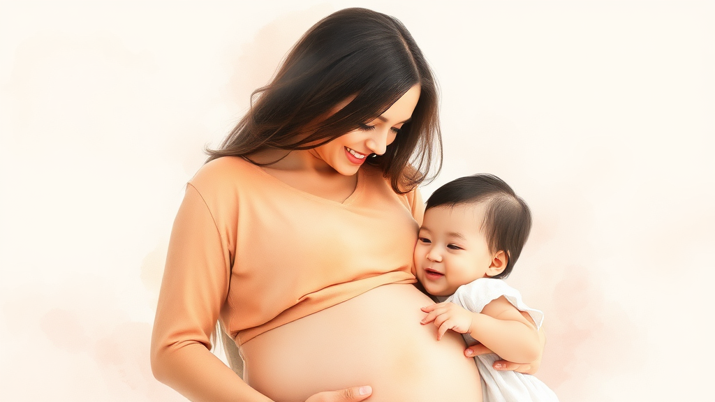 임신성 당뇨, 어떻게 진단될까? (watercolor 스타일)