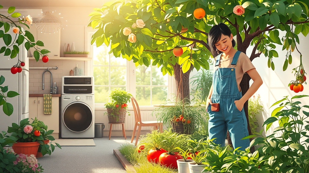 해충 발생 원인과 생활 습관 (realistic 스타일)