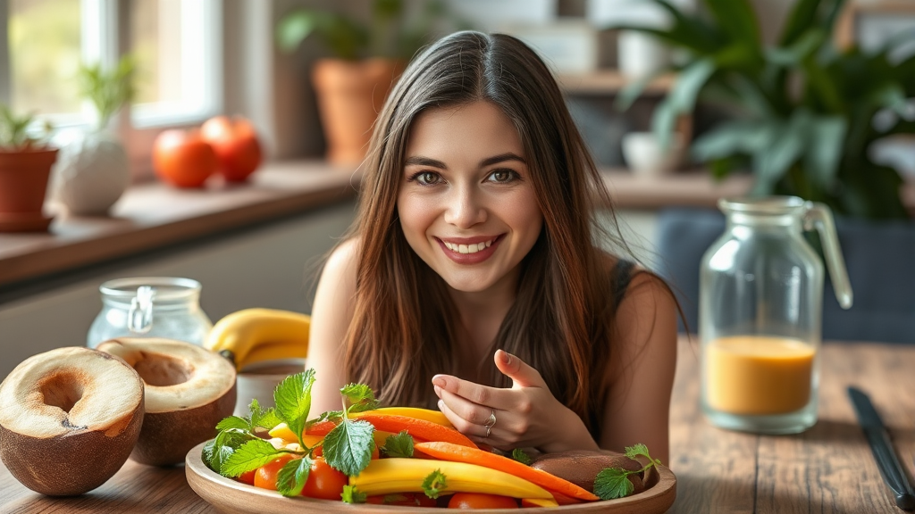 간헐적 단식, 신중한 접근이 필요합니다 (realistic 스타일)