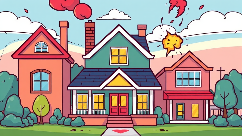 세금 폭탄 피하기: 보유세 및 양도세 변화 전망 (cartoon 스타일)