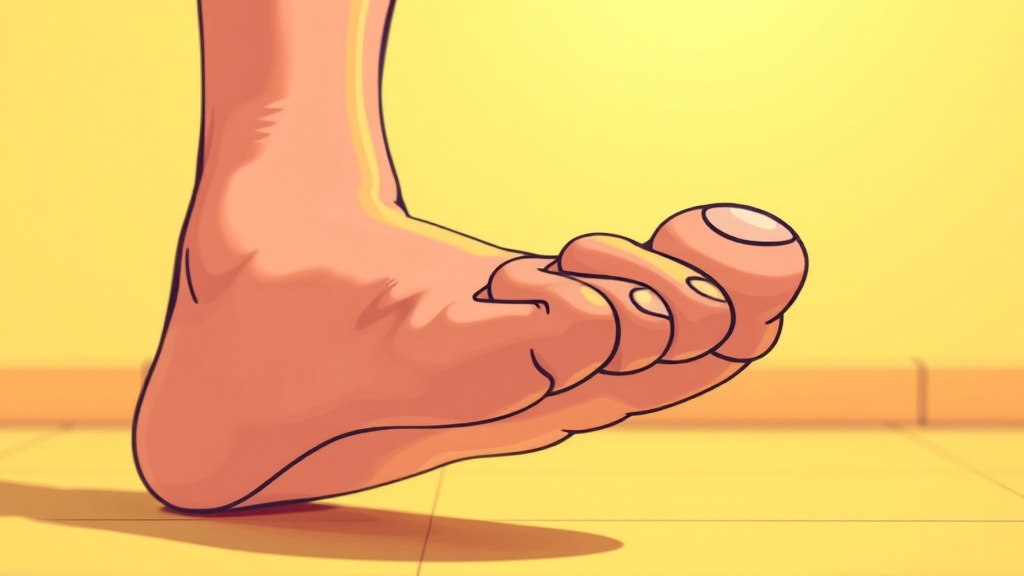 무지외반증이란? (cartoon 스타일)