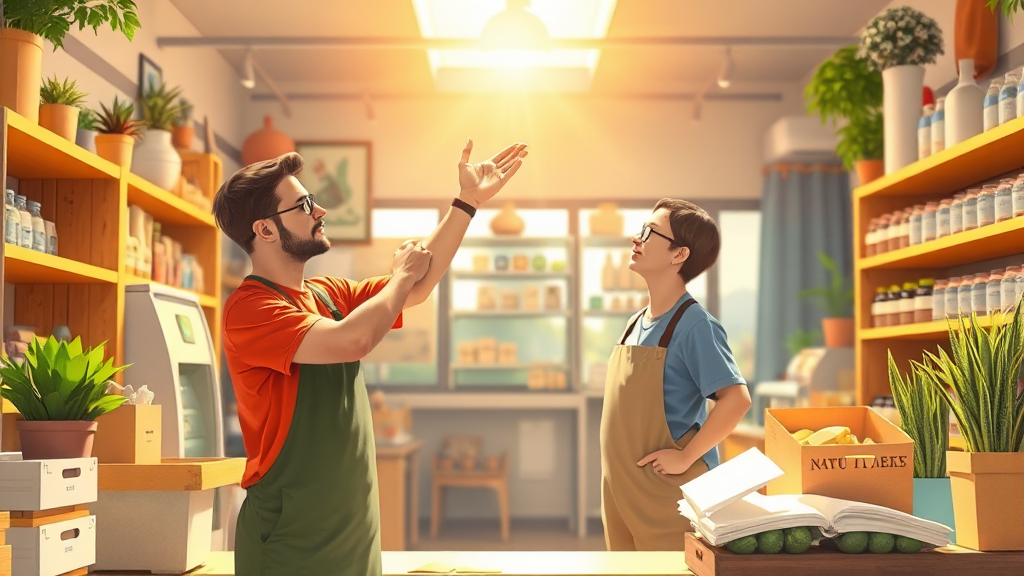 소상공인 대출, 왜 필요할까요? (realistic 스타일)