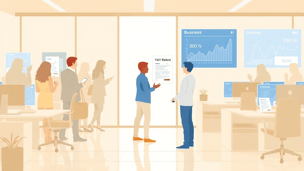 부가세 계산법, 쉽게 알아보기 (illustration 스타일)