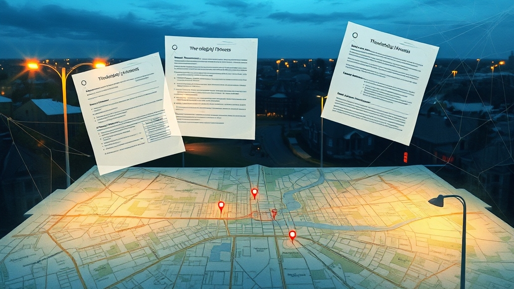 민원 신청, 이렇게 하세요! (watercolor 스타일)