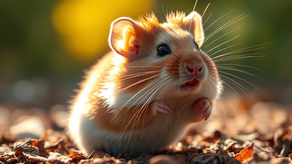 페디그리 햄스터란? (realistic 스타일)