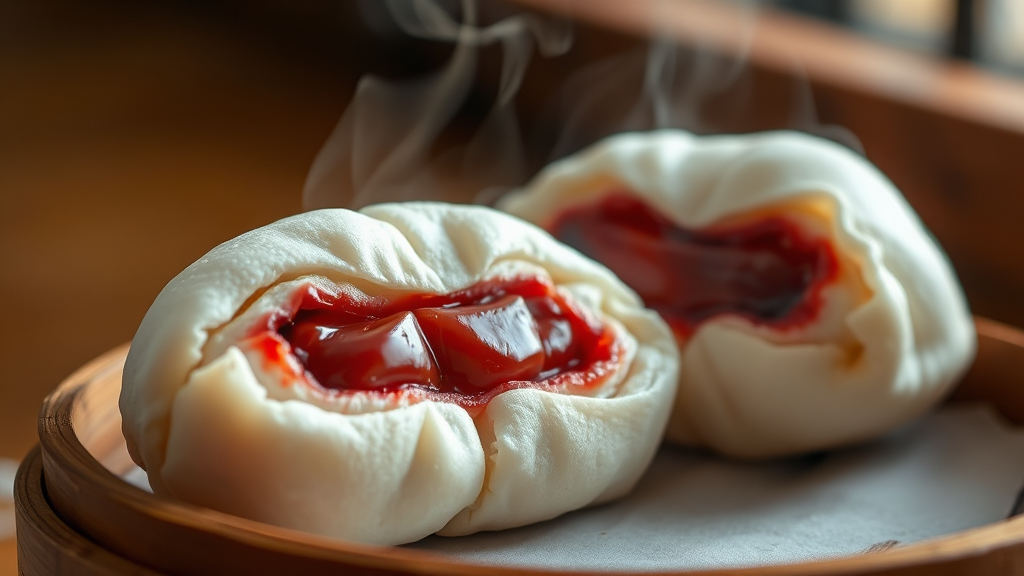 아라찐빵 맛 & 특징 분석 (realistic 스타일)