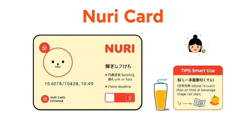 주의사항 및 알아두면 좋은 정보 (cartoon 스타일)