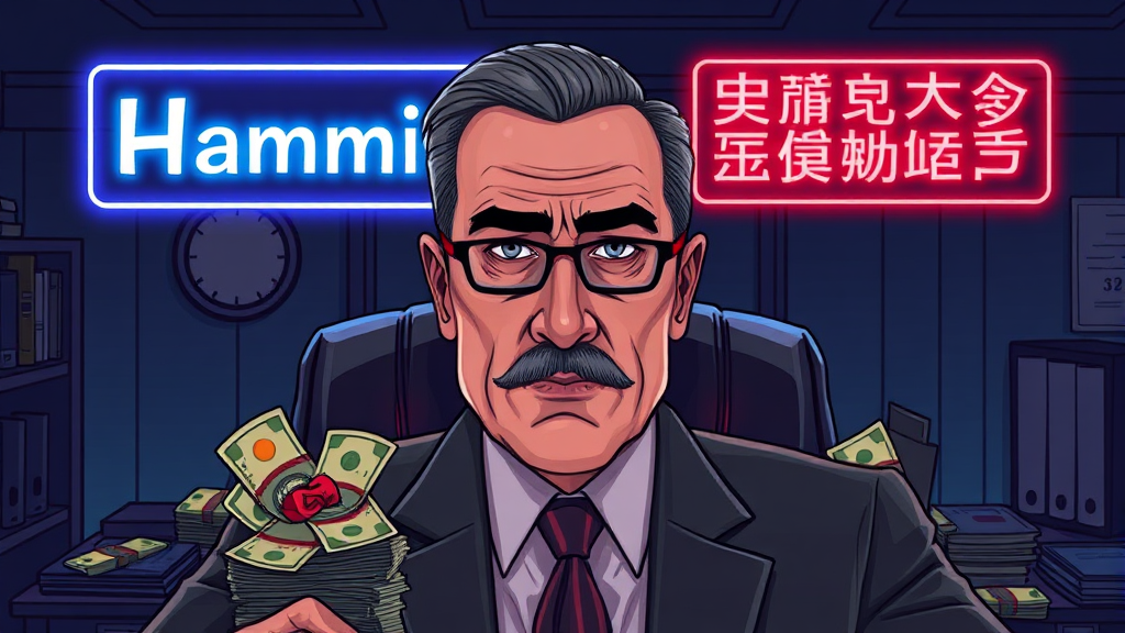 강렬한 등장 장면과 인상 (illustration 스타일)