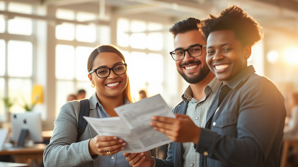 심사 및 지원금 지급 절차 (realistic 스타일)