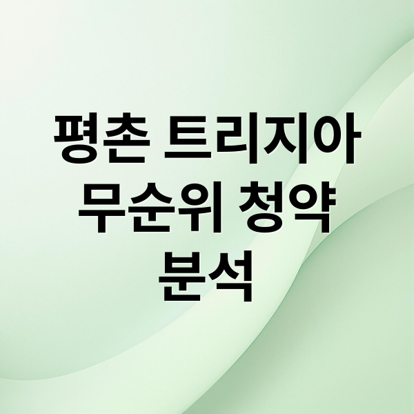 평촌 트리지아
무순위 청약
분석 (평촌 트리지아 무순위 신청자격)
