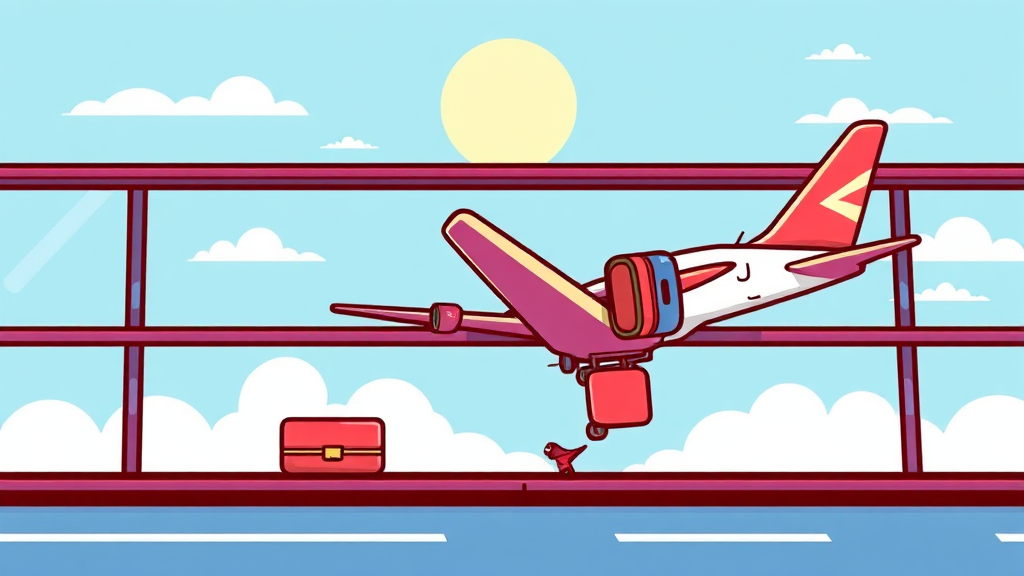 기내 반입 가능 보조배터리 규정 (cartoon 스타일)