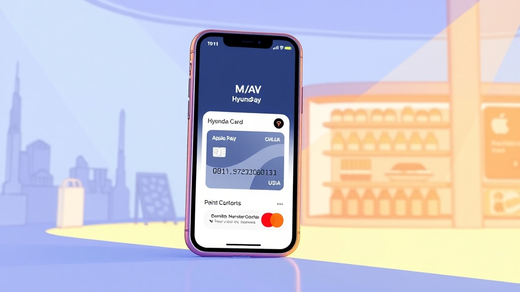 현대카드 체크카드 혜택 (cartoon 스타일)