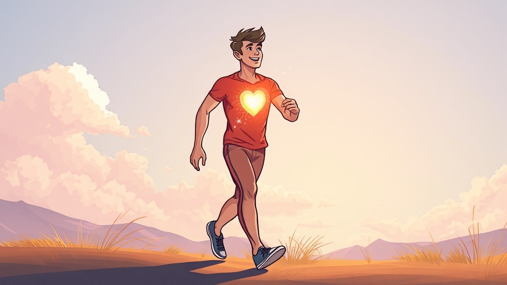 걷기, 왜 해야 할까요? (cartoon 스타일)