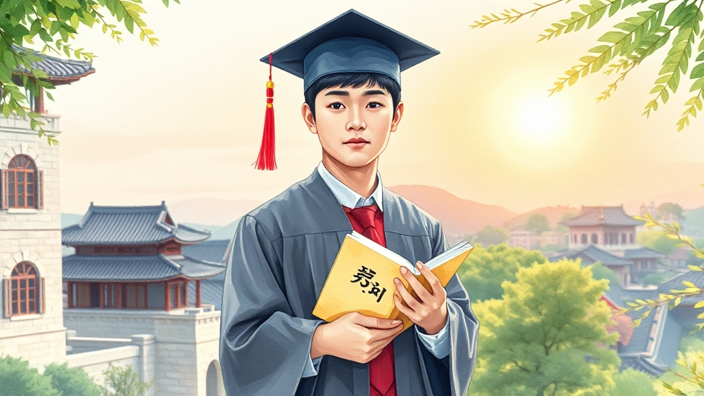 졸업 후 진로 및 취업 정보 (watercolor 스타일)