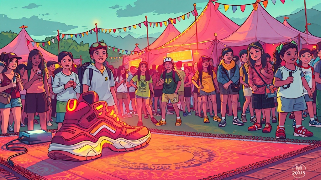 페스티벌 100% 즐기는 꿀팁 (illustration 스타일)