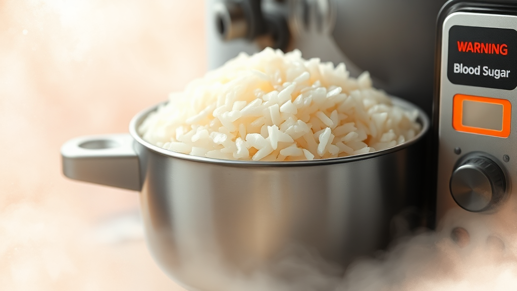 천혜진선향쌀의 부작용 및 주의사항 (watercolor 스타일)