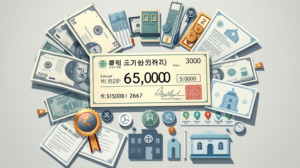 보수교육 비용, 얼마나 들까요? (illustration 스타일)