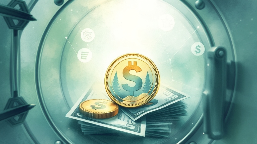 스테이블코인, 왜 필요할까요? (watercolor 스타일)