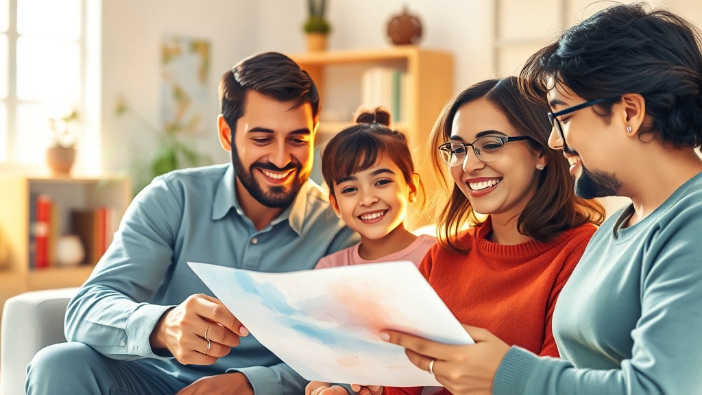 차상위계층, 어떻게 신청할까요? (watercolor 스타일)