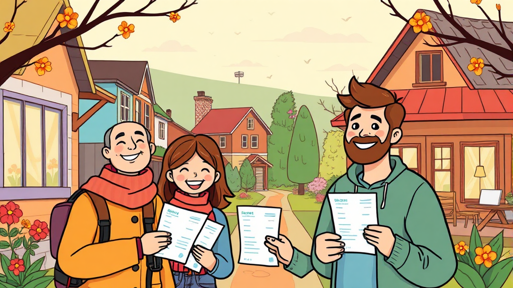 연말정산 반영 방법 (cartoon 스타일)