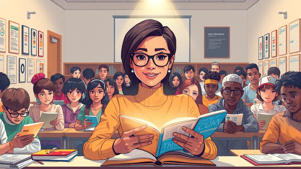 교육과정, 무엇을 배울까? (illustration 스타일)
