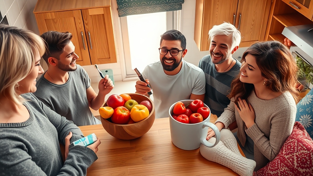 잇몸 건강 관리 실천법 (realistic 스타일)