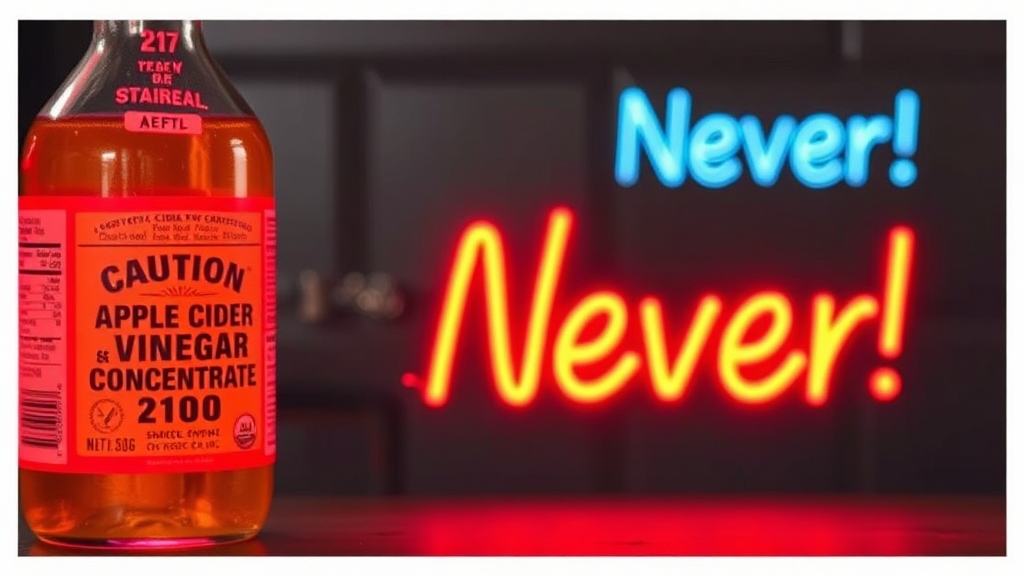 애사비 섭취 시 주의사항 및 부작용 (realistic 스타일)