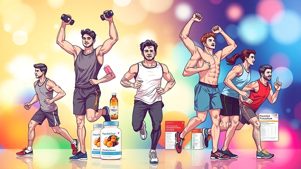 발기부전 원인 및 관리 (illustration 스타일)