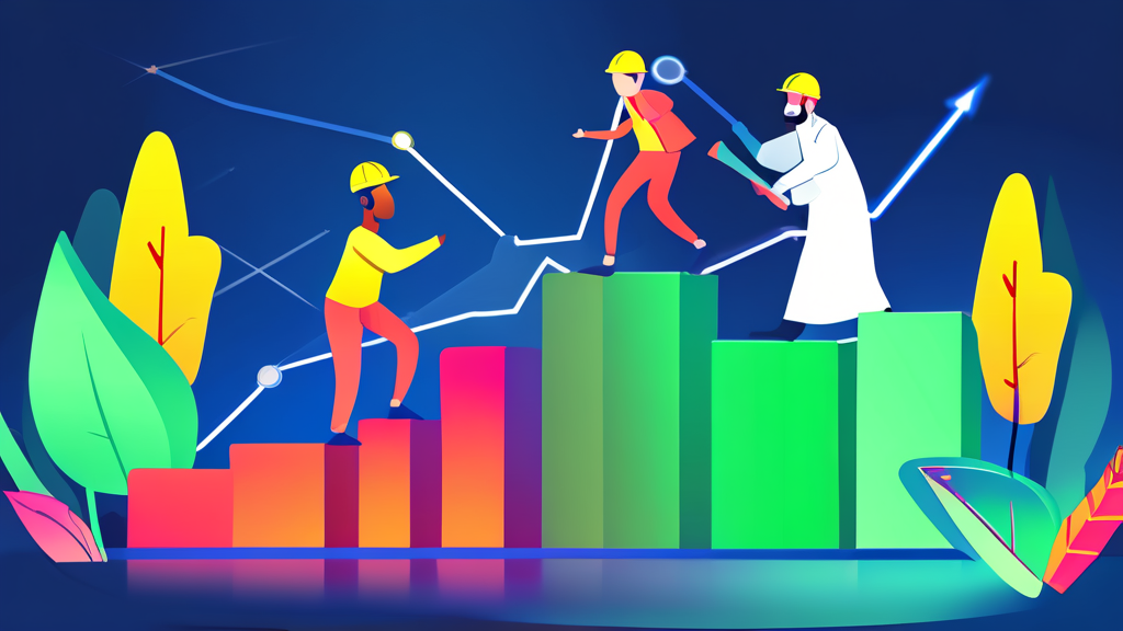 코스닥 거래량 상위 종목 분석 및 증가 사유 (cartoon 스타일)