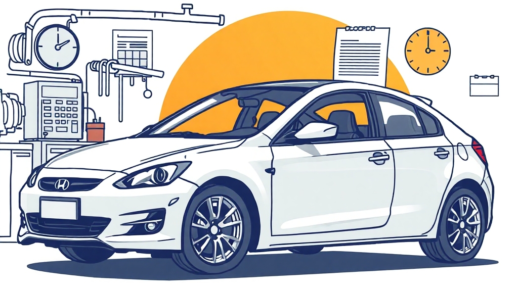 실기 시험 준비 일러스트