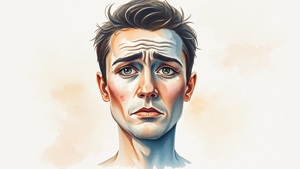 자가진단 후, 왜 전문가 상담이 중요할까요? (watercolor 스타일)