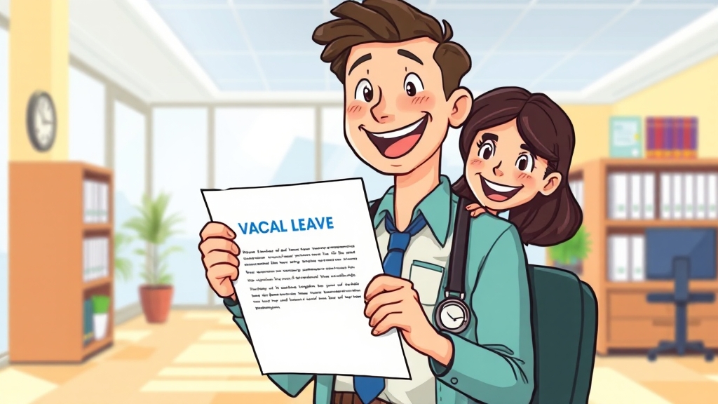 연차촉진제도란 무엇인가? (cartoon 스타일)