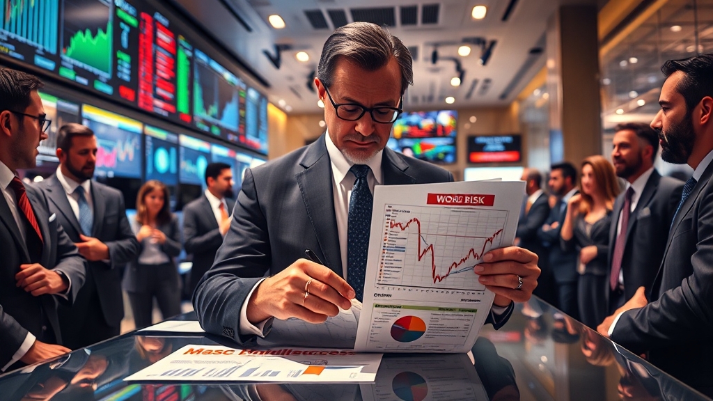 투자, 신중하게 결정하세요! (realistic 스타일)