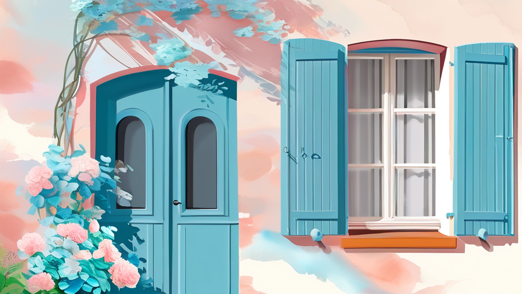 마르디 메크르디의 탄생과 아이덴티티: 프렌치 감성의 재해석 (watercolor 스타일)