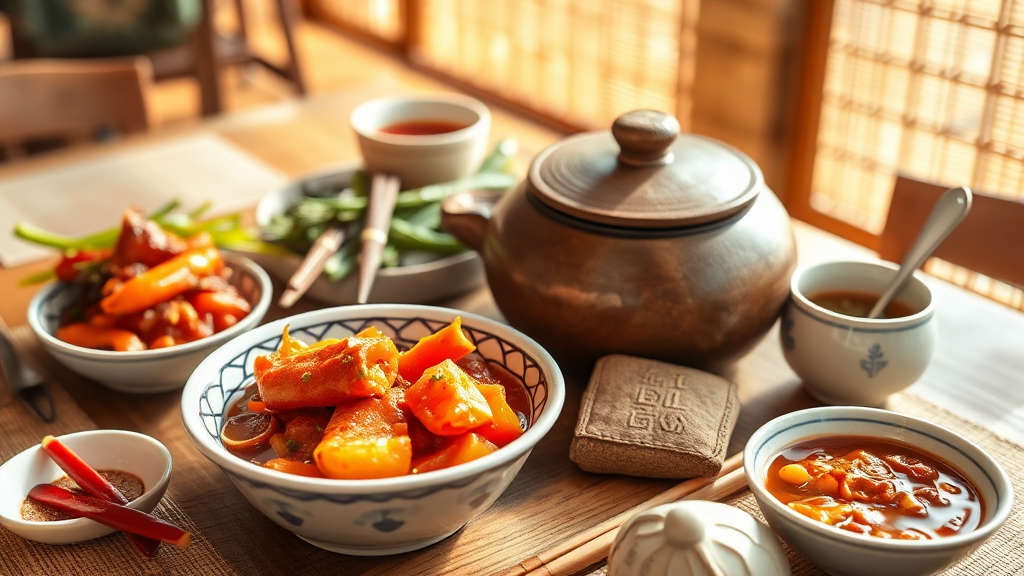 건강 식습관, 장수의 비결 (realistic 스타일)