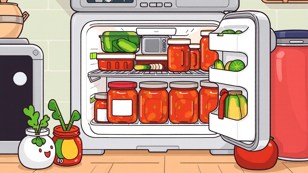 용량 및 크기 비교 (cartoon 스타일)