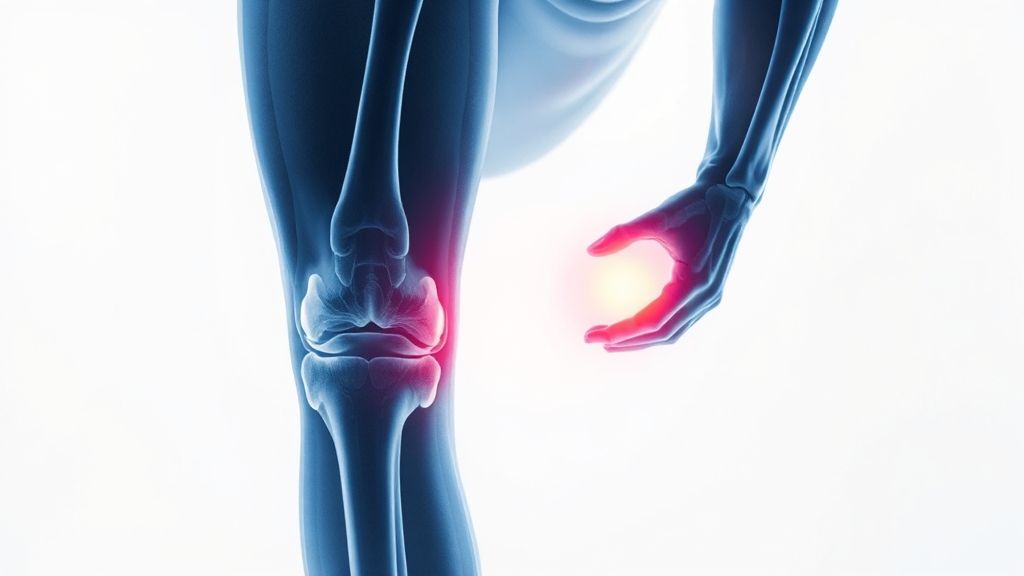 관절 관리, 왜 중요할까? (realistic 스타일)