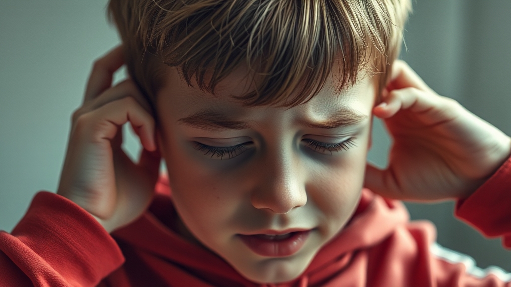 독감, 감기와 뭐가 다를까? (realistic 스타일)