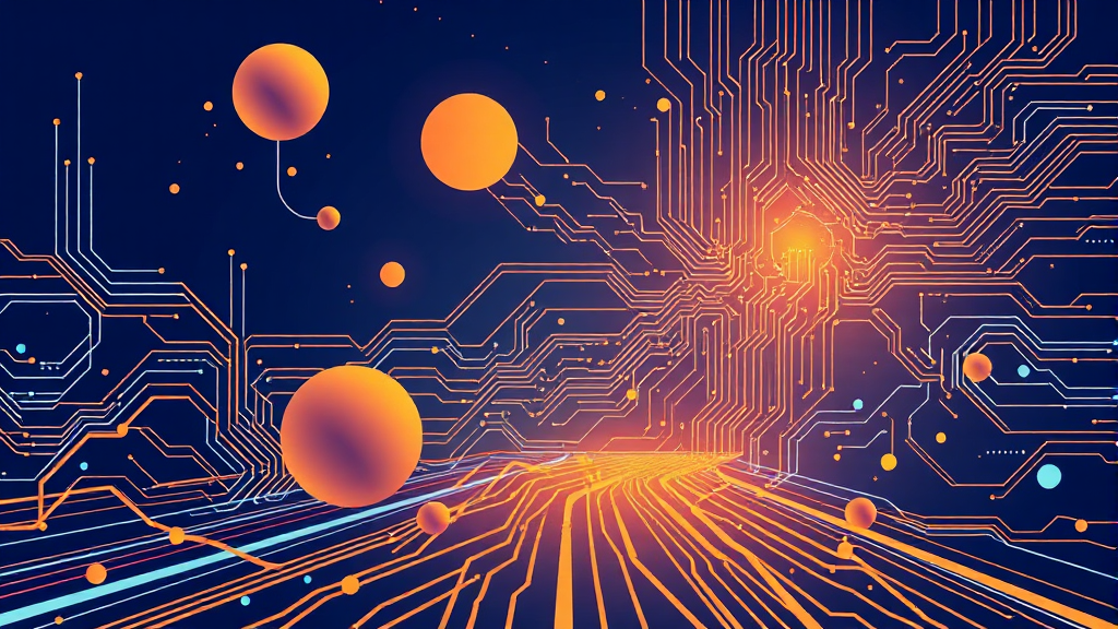 퀄리타스반도체: AI 시대 초고속 인터커넥트 기술과 성장 전망 9 퀄리타스반도체, 미래 반도체 시장을 향한 전략과 전망 (illustration 스타일)