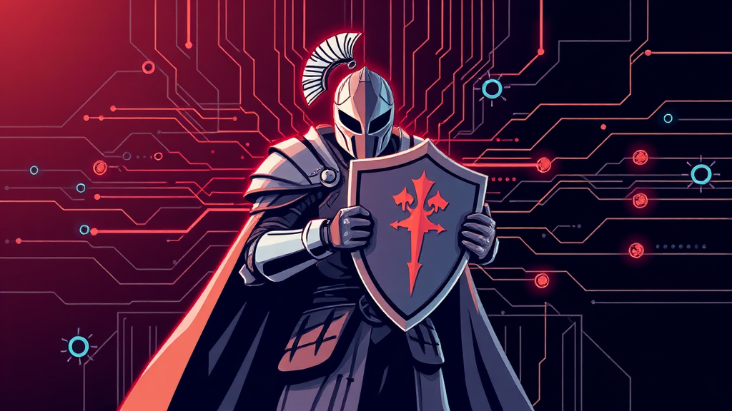 SAP 보안 취약점 및 대응 방안 (illustration 스타일)