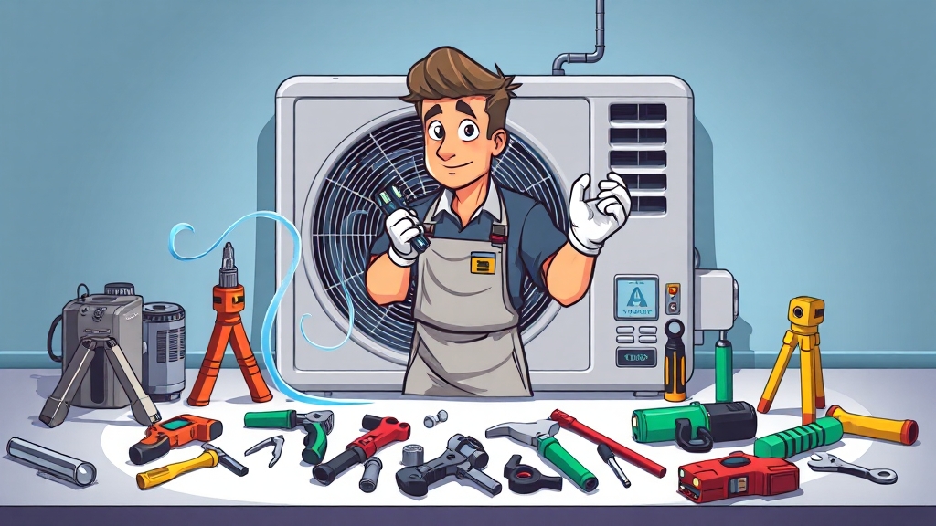 자가 수리 vs 전문가 도움 (cartoon 스타일)